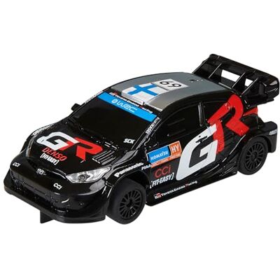 Scalextric Compact racevoertuig slotauto schaal 1:43 (Toyota Yaris WRC GR) Scalextric Compact racevoertuig slotauto schaal 1:43 (Toyota Yaris WRC GR)