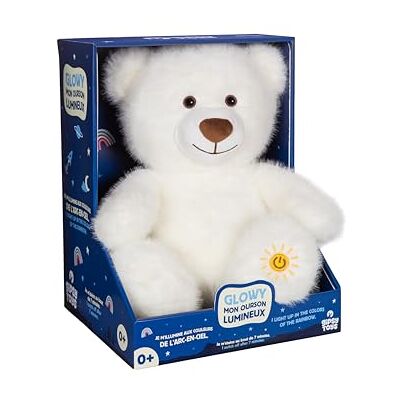 Gipsy TOYS – KNUFFEL NACHTLAMPJE GLOWY, MIJN LICHTGEVENDE BEER – 24 CM – BEIGE – VERKOCHT IN CADEAUDOOS Gipsy TOYS – KNUFFEL NACHTLAMPJE GLOWY, MIJN LICHTGEVENDE BEER – 24 CM – BEIGE – VERKOCHT IN CADEAUDOOS
