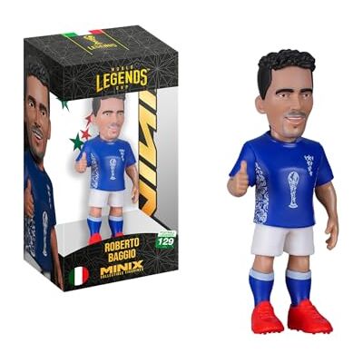 MINIX Football Legends Wereldkampioenschap van de legendes #129 Italië Baggio verzamelfiguur 12 cm MINIX Football Legends Wereldkampioenschap van de legendes #129 Italië Baggio verzamelfiguur 12 cm