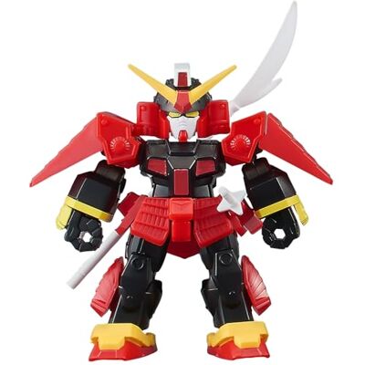 BANDAI Blockcross Gundam Musha 61055 Robot Mobile Suit Samurai, bouwspel met verwisselbare modulaire blokken, activiteit voor 8 jaar BANDAI Blockcross Gundam Musha 61055 Robot Mobile Suit Samurai, bouwspel met verwisselbare modulaire blokken, activiteit voor 8 jaar