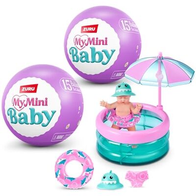 ZURU MY MINI 5 Surprise My Mini Baby Series 2 Capsules 2 stuks, 77783 ZURU MY MINI 5 Surprise My Mini Baby Series 2 Capsules 2 stuks, 77783