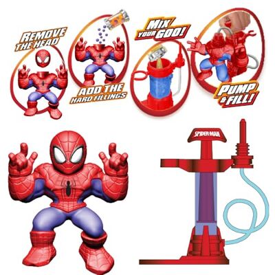 BANDAI GOO JIT ZU Hero Creator Spiderman (nieuw) BANDAI GOO JIT ZU Hero Creator Spiderman (nieuw)
