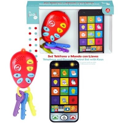 Tachan Sleutels en Telefoon Set - Speelgoed voor Kinderen Tachan Sleutels en Telefoon Set - Speelgoed voor Kinderen