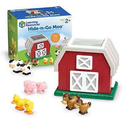 Learning Resources Hide n Go Moo Spel 9-Stuk Set Learning Resources Hide n Go Moo Spel 9-Stuk Set