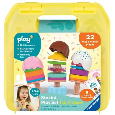 Ravensburger Play+ Steck- und Spiel-Set: Mix dein Eis ab 1,5 Jahre Ravensburger Play+ Steck- und Spiel-Set: Mix dein Eis ab 1,5 Jahre