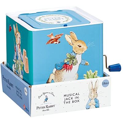 Rainbow Designs Peter Rabbit Jack in the Box,14.5 x 14.5 x 15.5 centimeters Rainbow Designs Peter Rabbit Jack in the Box,14.5 x 14.5 x 15.5 centimeters