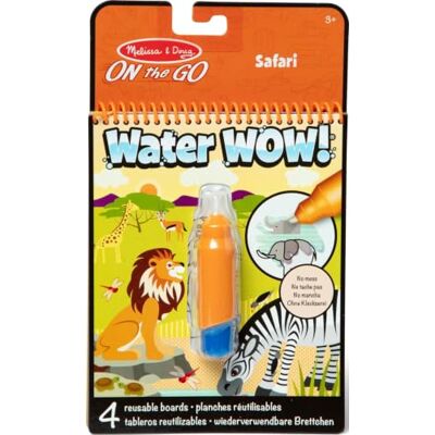 Melissa & Doug Safari Waterverfbord Activiteitenbord Reizen 3+ Cadeau voor jongens of meisjes Melissa & Doug Safari Waterverfbord Activiteitenbord Reizen 3+ Cadeau voor jongens of meisjes
