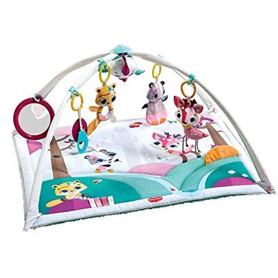 Tiny Love Gymini Deluxe, 2-in-1 Muzikale Babygym, 0+ Maanden, Veelzijdig Baby Speelkleed, 18 Activiteiten, Draagbaar Muziekspeeltje, Verstelbare Bogen, Cognitieve Ontwikkeling, Tiny Princess Tales Tiny Love Gymini Deluxe, 2-in-1 Muzikale Babygym, 0+ Maanden, Veelzijdig Baby Speelkleed, 18 Activiteiten, Draagbaar Muziekspeeltje, Verstelbare Bogen, Cognitieve Ontwikkeling, Tiny Princess Tales