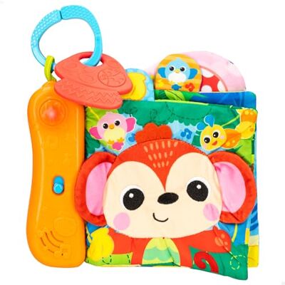 Winfun Zintuiglijk Boek Baby Dieren Uit Het Jungle - Zintuiglijk Boek Winfun Zintuiglijk Boek Baby Dieren Uit Het Jungle - Zintuiglijk Boek