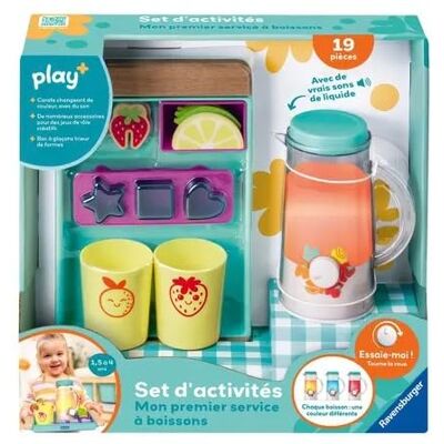 Ravensburger Play+ Activiteitenset: Mijn eerste drinkset Babyspeelgoed vanaf 18 maanden oud Franse versie 34068 Ravensburger Play+ Activiteitenset: Mijn eerste drinkset Babyspeelgoed vanaf 18 maanden oud Franse versie 34068