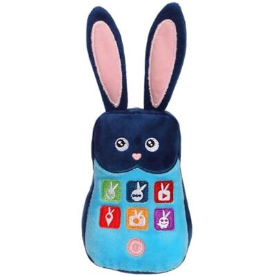 Gipsy Gispy-laphone met geluid, 12 cm, blauw, voor kinderen, verkrijgbaar in 4 kleuren – 071586, 071586 Gipsy Gispy-laphone met geluid, 12 cm, blauw, voor kinderen, verkrijgbaar in 4 kleuren – 071586, 071586