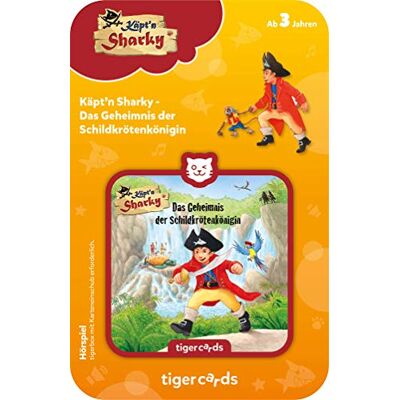 Tigercard Tiger Media Deutschland - Käpt'N Sharky - Het Geheim van de Schildpadkoningin Tigercard Tiger Media Deutschland - Käpt'N Sharky - Het Geheim van de Schildpadkoningin