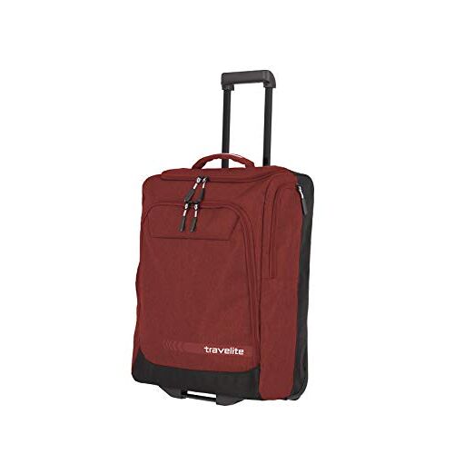 travelite Kick Off Trolley, rood, 55 cm (Trolley S), Kick Off Trolley