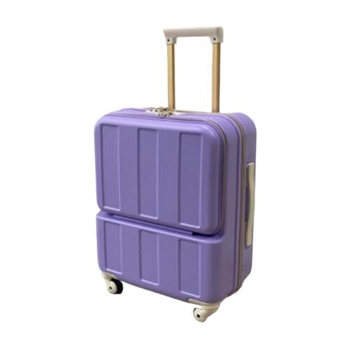 YIMAILD Bagage Koffer Carry On Bagage Lichtgewicht Bagage Front Opening Trolley Koffer Bagage Universele Wiel Trolley Koffer Gecontroleerde Bagage