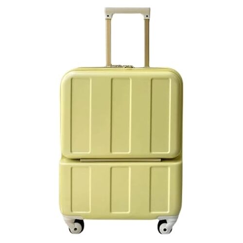 BIRJXVTO Handbagage Bagage Lichtgewicht Bagage Vooropening Trolley Koffer Bagage Universele Wiel Trolley Koffer Carry-on Koffers Carry On Bagages, A, 20inch