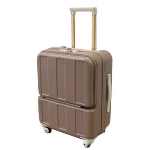 YIMAILD Bagage Koffer Carry On Bagage Lichtgewicht Bagage Front Opening Trolley Koffer Bagage Universele Wiel Trolley Koffer Gecontroleerde Bagage