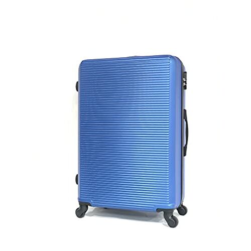 CELIMS Lichte koffers goedgekeurd door 100+ luchtvaartmaatschappijen voor een reis met vertrouwen, Blauw, Grande 75 cm