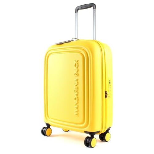 Mandarina Duck LOGODUCK + Trolley Cabine, Eend Geel, 40x55x20(LxHxW), Koffers en trolleys