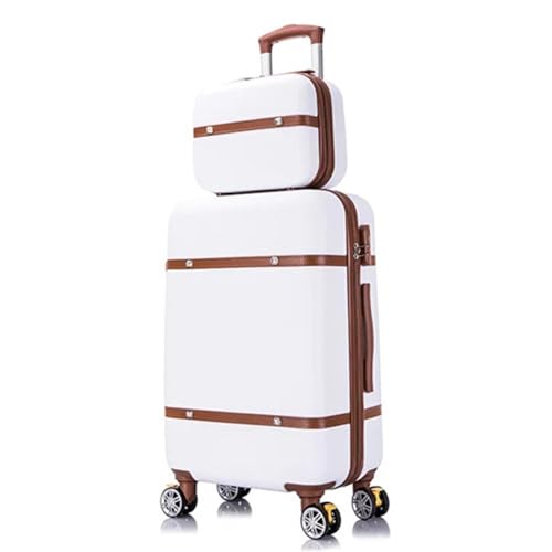 YYUFTTG bagage Women Rolling Luggage Set Classic Business Travel Wheeled Trolleys Rolling Luggage (Color : 5, Size : 20")