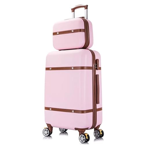 YYUFTTG bagage Women Rolling Luggage Set Classic Business Travel Wheeled Trolleys Rolling Luggage (Color : 3, Size : 26")