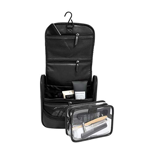 Stackers Black Hanging Wash Bag