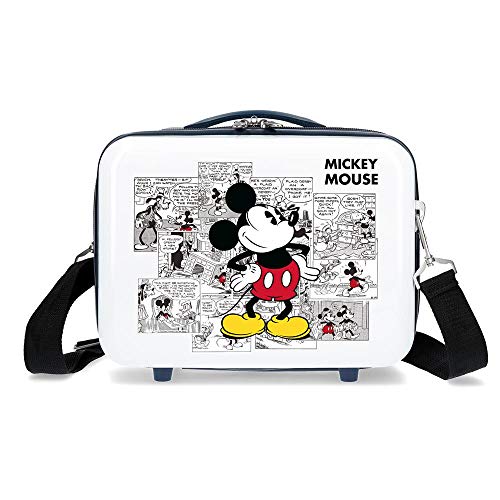 Disney , wit, 29x21x15 cms, abs gebruiksvoorwerpen tas