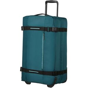 American Tourister Urban Track Reistas met 2 Wielen, 68 cm, Lichte Duffle M met 2 Vakken en TSA Slot, 84 L, Perfect voor Lange Reizen Turquoise American Tourister Urban Track Reistas met 2 Wielen, 68 cm, Lichte Duffle M met 2 Vakken en TSA Slot, 84 L, Perfect voor Lange Reizen Turquoise