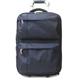 BIBA Trolley type reiskoffer, Meri G koffer, trolleygreep, ritssluiting, polyester + ABS, Donkerblauw, S, Koffer en trolleys BIBA Trolley type reiskoffer, Meri G koffer, trolleygreep, ritssluiting, polyester + ABS, Donkerblauw, S, Koffer en trolleys