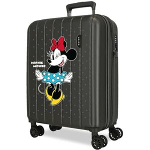 Disney Joumma Minnie-Line cabinekoffer, antraciet, 40 x 55 x 20 cm, stijf, 2,8 kg, TSA-sluiting, ABS, 2,8 kg, 37 l, uittrekbaar, handbagage Disney Joumma Minnie-Line cabinekoffer, antraciet, 40 x 55 x 20 cm, stijf, 2,8 kg, TSA-sluiting, ABS, 2,8 kg, 37 l, uittrekbaar, handbagage