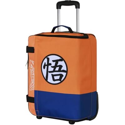 KARACTERMANIA Dragon Ball Symboolkoffer, opvouwbaar, meerkleurig, Meerkleurig, Eén maat, Symbool opvouwbare cabinekoffer KARACTERMANIA Dragon Ball Symboolkoffer, opvouwbaar, meerkleurig, Meerkleurig, Eén maat, Symbool opvouwbare cabinekoffer
