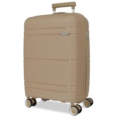ROLL ROAD Universe cabinekoffer, beige, 39 x 55 x 21 cm, stijf, 2,4 kg, TSA-sluiting, polypropyleen, 2,4 kg, 37 l, handbagage, Beige, Eén maat, cabinekoffer ROLL ROAD Universe cabinekoffer, beige, 39 x 55 x 21 cm, stijf, 2,4 kg, TSA-sluiting, polypropyleen, 2,4 kg, 37 l, handbagage, Beige, Eén maat, cabinekoffer
