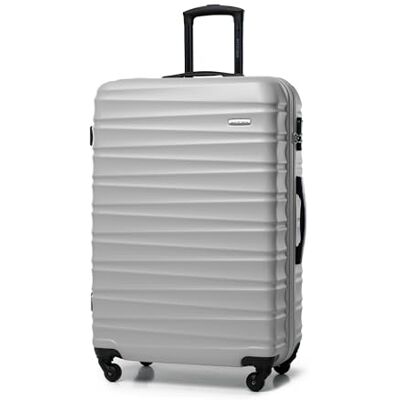 WITTCHEN GROOVE Line lijn Cabinekoffer universele koffer Handbagage kleine koffer Harde koffers met ABS-behuizing Telescopische handgreep 2 wielen 40 x 30 x 20 cm Grijs KLM/Transavia/easyJet WITTCHEN GROOVE Line lijn Cabinekoffer universele koffer Handbagage kleine koffer Harde koffers met ABS-behuizing Telescopische handgreep 2 wielen 40 x 30 x 20 cm Grijs KLM/Transavia/easyJet