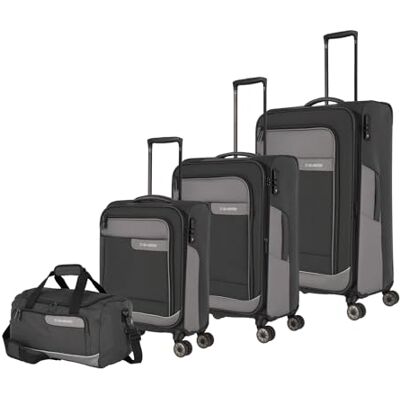 travelite Viia Reiskofferset inclusief reistas Trolley Set (L/M/S) + Reisetasche travelite Viia Reiskofferset inclusief reistas Trolley Set (L/M/S) + Reisetasche