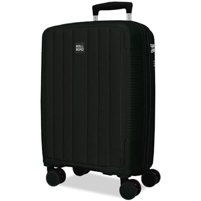 ROLL ROAD Joumma Acadia Handbagage Koffer Zwart 35x55x22 cm Hard Polypropyleen Geïntegreerd Combinatiehangslot 38L 2.6kg 4 Dubbele Wielen Uitbreidbaar Handbagage ROLL ROAD Joumma Acadia Handbagage Koffer Zwart 35x55x22 cm Hard Polypropyleen Geïntegreerd Combinatiehangslot 38L 2.6kg 4 Dubbele Wielen Uitbreidbaar Handbagage