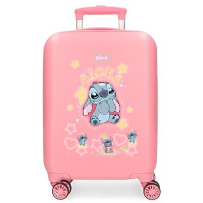 Disney Joumma Stitch You&Me Handbagage Koffer Roze 33x50x20 cm Hard 2.35 kgs Zijcombinatieslot ABS 2.35 kgs 33L Handbagage Disney Joumma Stitch You&Me Handbagage Koffer Roze 33x50x20 cm Hard 2.35 kgs Zijcombinatieslot ABS 2.35 kgs 33L Handbagage