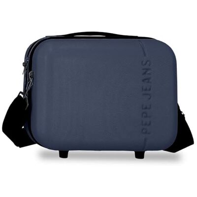 Pepe Jeans Montana Nececer Aanpasbaar Blauw 25x21x15 cms Rígido ABS 9,1L 0,8 kgs van Joumma Bags Pepe Jeans Montana Nececer Aanpasbaar Blauw 25x21x15 cms Rígido ABS 9,1L 0,8 kgs van Joumma Bags