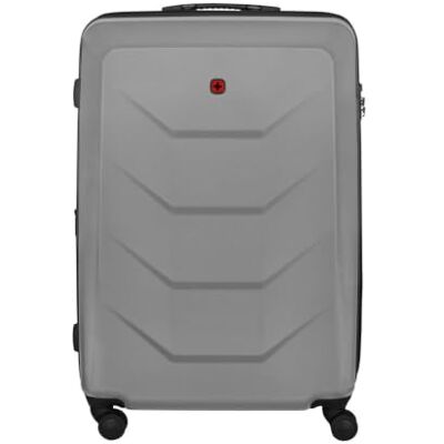 WENGER Prymo L Hard Shell Suitcase with 4 Wheels, Trolley, L, 93 (107) L, Security Lock, Women/Men, Travel Holiday WENGER Prymo L Hard Shell Suitcase with 4 Wheels, Trolley, L, 93 (107) L, Security Lock, Women/Men, Travel Holiday