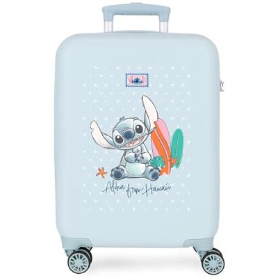 Disney Joumma Stitch From Hawaii Handbagage Koffer Blauw 38x55x20 cm Hard 2 kgs Zijcombinatieslot ABS 2 kgs 35L Handbagage Disney Joumma Stitch From Hawaii Handbagage Koffer Blauw 38x55x20 cm Hard 2 kgs Zijcombinatieslot ABS 2 kgs 35L Handbagage