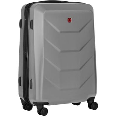 WENGER Prymo M Hard Shell Suitcase with 4 Wheels, Trolley, M, 59 (67) L, Security Lock, Women/Men, Travel Holiday WENGER Prymo M Hard Shell Suitcase with 4 Wheels, Trolley, M, 59 (67) L, Security Lock, Women/Men, Travel Holiday