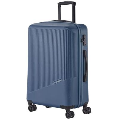 travelite Koffer met 4 wielen, 3-delig, maten L/M/S, bagage serie Bali: ABS hardshell trolleys, blauw, Trolley Größe M (67 cm), Trolley met harde schaal met 4 wielen travelite Koffer met 4 wielen, 3-delig, maten L/M/S, bagage serie Bali: ABS hardshell trolleys, blauw, Trolley Größe M (67 cm), Trolley met harde schaal met 4 wielen