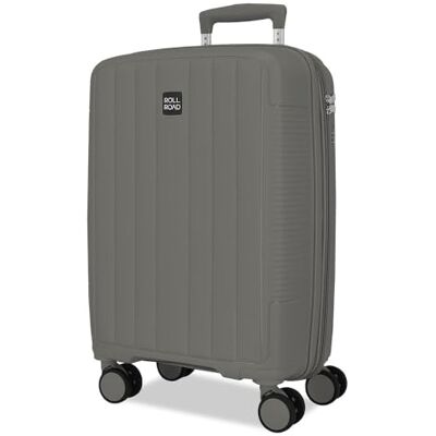 ROLL ROAD Joumma Acadia Handbagage Koffer Antraciet 35x55x22 cm Hard Polypropyleen Geïntegreerd Combinatiehangslot 38L 2.6kg 4 Dubbele Wielen Uitbreidbaar Handbagage ROLL ROAD Joumma Acadia Handbagage Koffer Antraciet 35x55x22 cm Hard Polypropyleen Geïntegreerd Combinatiehangslot 38L 2.6kg 4 Dubbele Wielen Uitbreidbaar Handbagage