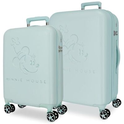 Disney Traveling with Minnie kofferset, eenheidsmaat, Blauw, Talla única, kofferset Disney Traveling with Minnie kofferset, eenheidsmaat, Blauw, Talla única, kofferset