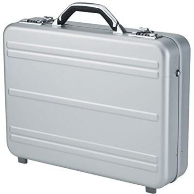 fixbag FB2045188 fiets-Attaché-laptopkoffer met Klickfix compacte zakrail voor fiets, aktetas voor notebook en tablet, koffer van aluminium, ca. 34 x 45,5 x 11 cm, zilver, zilver, ca. 34 x 45,5 x 11 cm, Laptop Attachékoffer MERCATO fixbag FB2045188 fiets-Attaché-laptopkoffer met Klickfix compacte zakrail voor fiets, aktetas voor notebook en tablet, koffer van aluminium, ca. 34 x 45,5 x 11 cm, zilver, zilver, ca. 34 x 45,5 x 11 cm, Laptop Attachékoffer MERCATO