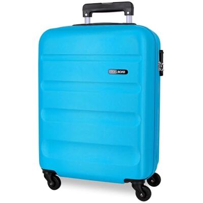 ROLL ROAD Flex harde koffer van ABS, één materiaal, combinatieslot aan de zijkant, 4 dubbele wielen, handbagage, praktische binnenruimte met één vak, Lichtblauw, 38 x 55 x 20 cm, cabinekoffer ROLL ROAD Flex harde koffer van ABS, één materiaal, combinatieslot aan de zijkant, 4 dubbele wielen, handbagage, praktische binnenruimte met één vak, Lichtblauw, 38 x 55 x 20 cm, cabinekoffer