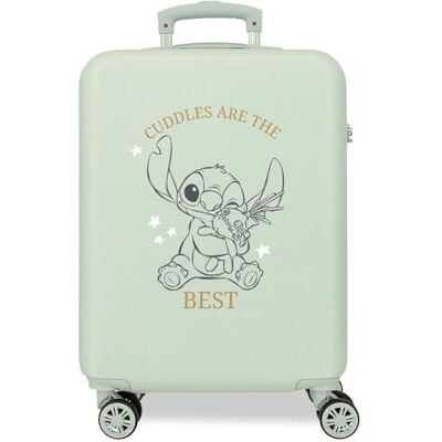 Disney Joumma Stitch-cabinekoffer, groen, 38 x 55 x 20 cm, stijf, 2 kg, zijdelingse combinatiesluiting, ABS, 2 kg, 35 l, handbagage, Groen, Eén maat, cabinekoffer Disney Joumma Stitch-cabinekoffer, groen, 38 x 55 x 20 cm, stijf, 2 kg, zijdelingse combinatiesluiting, ABS, 2 kg, 35 l, handbagage, Groen, Eén maat, cabinekoffer