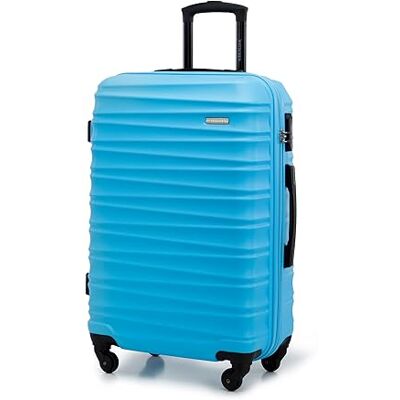 WITTCHEN GROOVE Line lijn Cosmetische tas Reis Harde koffers met ABS-behuizing Comfortabele handgreep schouderband 30 x 34 x 16 cm Blauw KLM/Transavia/easyJet/Corendon Dutch Airlines WITTCHEN GROOVE Line lijn Cosmetische tas Reis Harde koffers met ABS-behuizing Comfortabele handgreep schouderband 30 x 34 x 16 cm Blauw KLM/Transavia/easyJet/Corendon Dutch Airlines