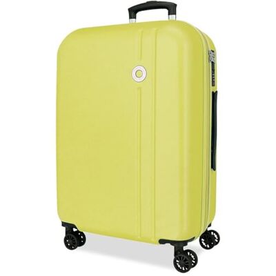 ROLL ROAD Menorca Large Geel Koffer 52x75x27 cm Hard ABS Geïntegreerd Combinatieslot 97L 4.3 kg 4 Dubbele Wielen Uitbreidbaar ROLL ROAD Menorca Large Geel Koffer 52x75x27 cm Hard ABS Geïntegreerd Combinatieslot 97L 4.3 kg 4 Dubbele Wielen Uitbreidbaar