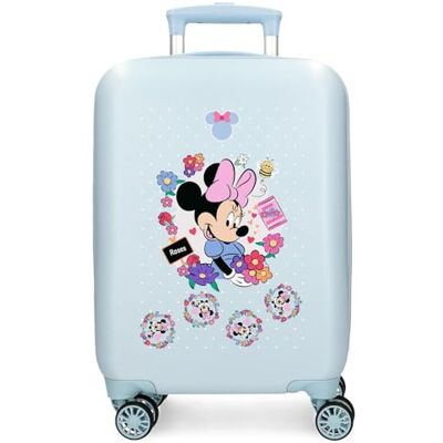 Disney Joumma Minnie Flowers Handbagage Koffer Blauw 33x50x20 cm Hard 2.35 kgs Zijcombinatieslot ABS 2.35 kgs 33L Handbagage Disney Joumma Minnie Flowers Handbagage Koffer Blauw 33x50x20 cm Hard 2.35 kgs Zijcombinatieslot ABS 2.35 kgs 33L Handbagage