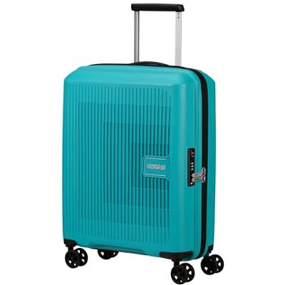 American Tourister Aerostep Spinner M, Uitbreidbare Koffer, 67 cm, 66.5/72.5, Turquoise (Turquoise Tonic) American Tourister Aerostep Spinner M, Uitbreidbare Koffer, 67 cm, 66.5/72.5, Turquoise (Turquoise Tonic)
