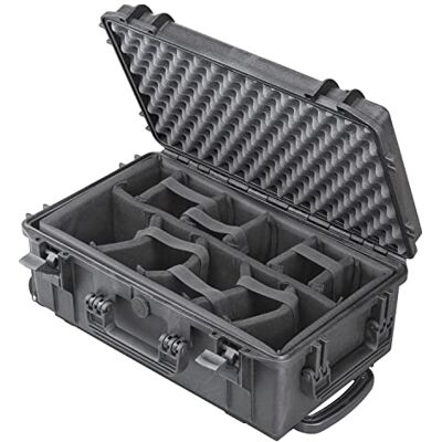 MAX koffer met trolley, luchtdicht MAX koffer met trolley, luchtdicht